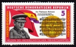 Stamps : Europe : Germany :  BRIGADAS INTERNACIONALES-HANS KAHLE 1899-1947