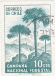 Stamps Chile -  Campaña nacional forestal