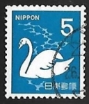 Stamps Japan -  Aves