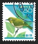 Stamps : Asia : Japan :  Japanese White-eye 