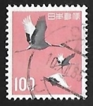 Stamps : Asia : Japan :  Grullas