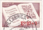 Stamps Chile -  IV Centenario de la Biblia en español