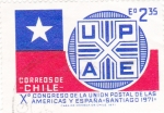 Stamps Chile -  Xº Congreso Unión Postal de las Américas y España