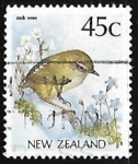 Stamps New Zealand -  Pajaro