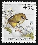 Stamps New Zealand -  Pajaro