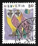 Stamps Switzerland -   Aves 