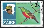 Sellos del Mundo : Africa : República_Democrática_del_Congo : Aves y jefes de estado