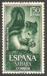 Stamps Morocco -  Sahara - 238 - Ardilla