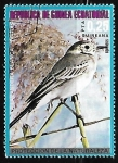 Stamps Equatorial Guinea -  Motacilla alba