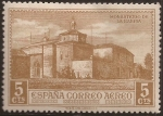 Stamps Spain -  Monasterio de la Rábida  1930  5 cts sepia