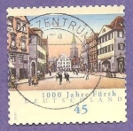 Stamps Germany -  INTERCAMBIO