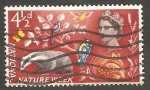 Stamps United Kingdom -  374 - Semana de la Naturaleza, animales