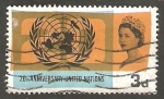 Stamps United Kingdom -  417 - Emblema de Naciones Unidas