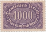 Stamps Germany -  Y & T Nº 190