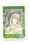Stamps Uruguay -  NAVIDAD 1973