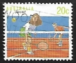 Stamps Australia -  Tenis