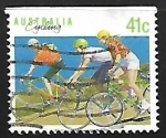 Sellos de Oceania - Australia -  Ciclismo 