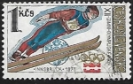 Stamps Czechoslovakia -   Saltos de Esquí
