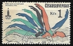 Stamps Czechoslovakia -   Juegos Olímpicos | Natación