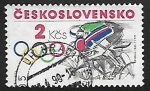 Stamps Czechoslovakia -  Juegos Olímpicos - ciclismo