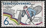 Sellos de Europa - Checoslovaquia -  Campeonato del mundo de ciclocros