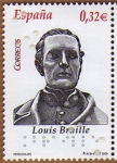 Stamps Spain -  COL-LOUIS BRAILLE