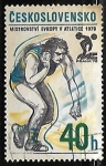 Stamps Czechoslovakia -  Atletismo