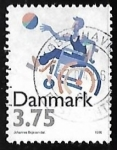 Sellos de Europa - Dinamarca -  Baloncesto | Discapacitados 