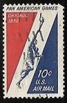 Stamps United States -  Juegos Panamericanos