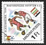 Stamps Hungary -  Fútbol