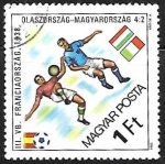 Sellos de Europa - Hungr�a -  Football
