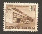 Stamps Hungary -  1007 - Estacion central de Budapest