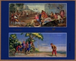 Sellos del Mundo : Europa : Espaa : COL-HB TAPICES: HB DE JUEGO DE PELOTA A PALA Y JUEGO DE BOLOS