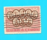 Stamps : America : Cuba :  Centenario Generales del Ejército Libertador
