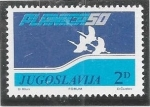 Stamps Yugoslavia -  1980 - Pista de esqui Planica 