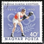 Stamps Hungary -  Juegos olimpicos - boxeo
