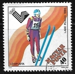 Sellos de Europa - Hungr�a -  Juegos olimpicos - esqui
