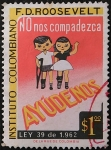 Stamps Colombia -  Luis Alberto