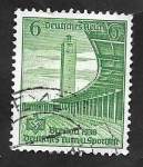 Stamps Germany -  Reich - 609 - Estadio Hermann Goering 