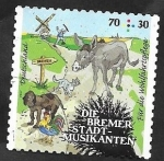 Stamps Germany -  3075 A - Músicos de Bremen