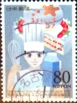 Stamps Japan -  Scott#3006e Intercambio 1,00 usd 80 y. 2007 