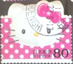 Stamps Japan -  Scott#2884b Intercambio 1,10 usd 80 y. 2004
