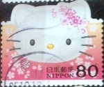 Stamps Japan -  Scott#2884e Intercambio 1,10 usd 80 y. 2004