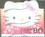 Stamps Japan -  Scott#2884e Intercambio 1,10 usd 80 y. 2004