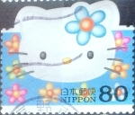 Stamps Japan -  Scott#2884d Intercambio 1,10 usd 80 y. 2004