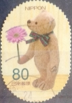 Stamps Japan -  Scott#3471i Intercambio 0,90 usd 80 y. 2012