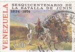Stamps Venezuela -  Sesquincenario de la batalla de Junin