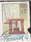 Stamps Chile -  Centenario Diario El Sur de Concepción