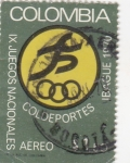 Sellos de America - Colombia -  IX Juegos Nacionales Coldeportes