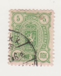 Stamps Finland -  5 PEN